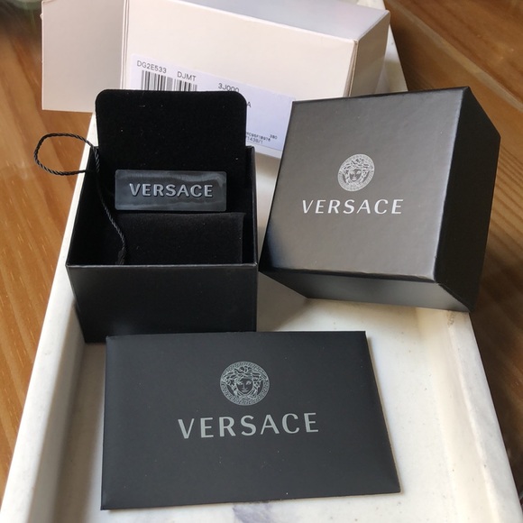 Versace Medusa Stud Medium Size Earrings - Picture 12 of 15